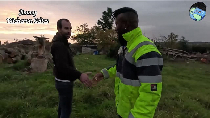 TV Locale Ile de France - Job Mon Joe en apprenti Bûcheron 